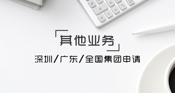 深圳、廣東、全國集團申請